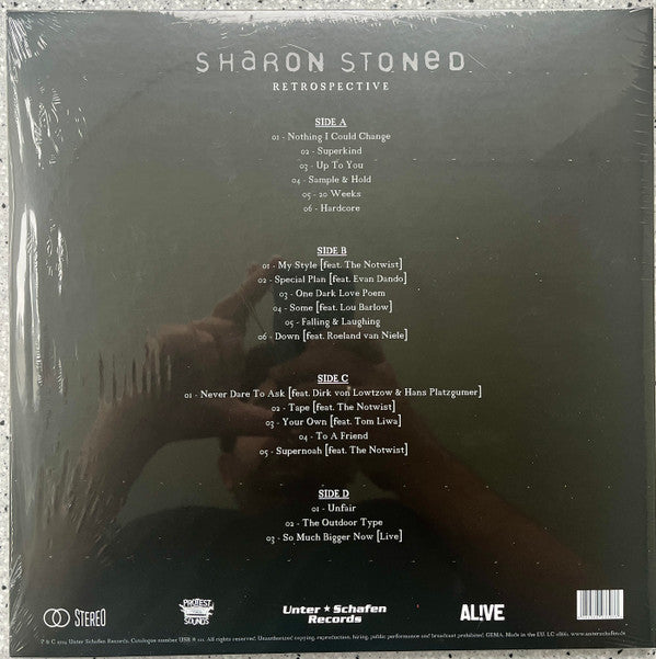 Sharon Stoned : Retrospective (2x12", Album, Comp, Bla)
