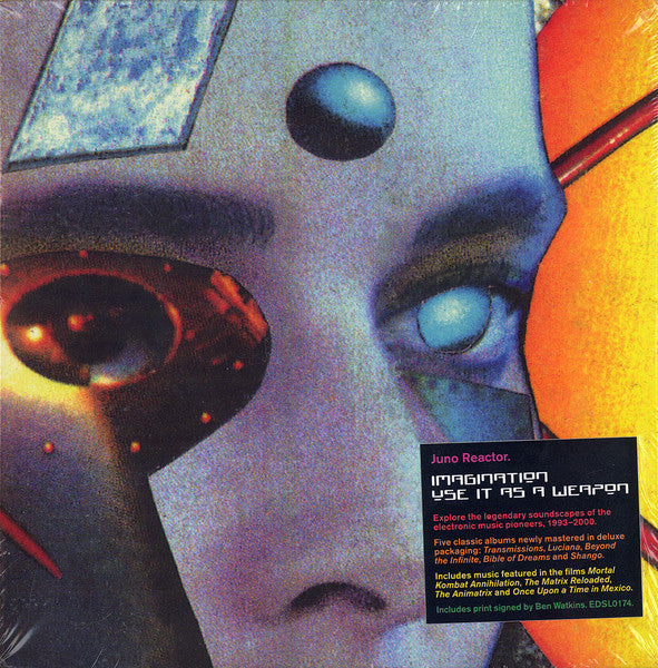 Juno Reactor : Imagination, Use It As A Weapon (Box, Comp + CD, Album, RM + CD, Album, RM + CD, Al)