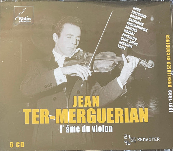 Jean Ter-Merguérian : L'Âme Du Violon (5xCD, Comp, Mono, RM + Box, Comp)