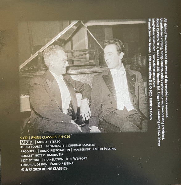 Jean Ter-Merguérian : L'Âme Du Violon (5xCD, Comp, Mono, RM + Box, Comp)