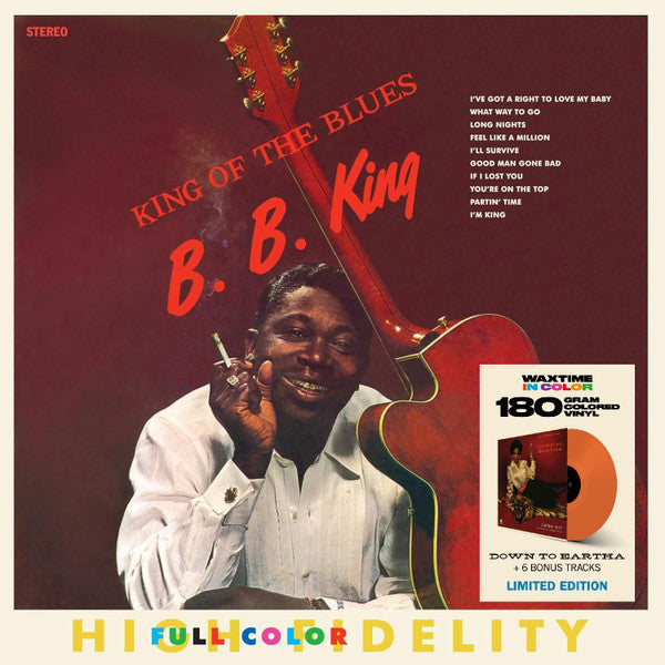 B.B. King : King Of The Blues  (LP, Album, Ltd, Red)