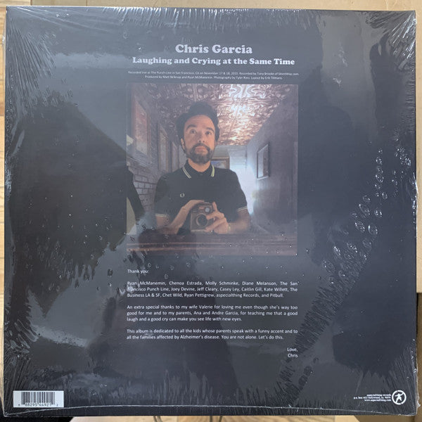 Chris Garcia :  Laughing and Crying at the Same Time (LP)