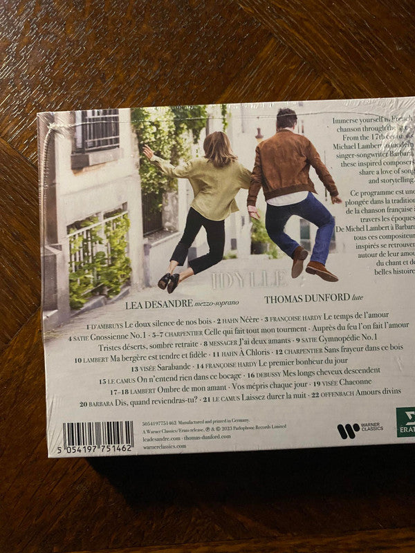 Lea Desandre, Thomas Dunford : Idylle (CD, Album, dig)