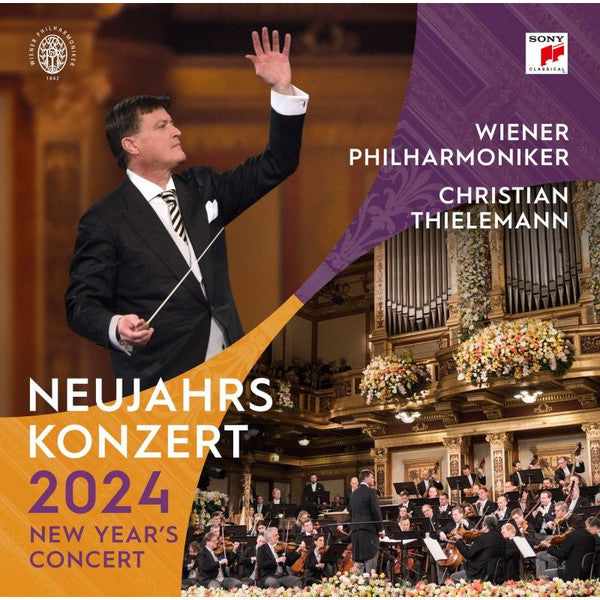 Christian Thielemann, Wiener Philharmoniker : New Year's Concert 2024 (Neujahrskonzert) (2xCD)