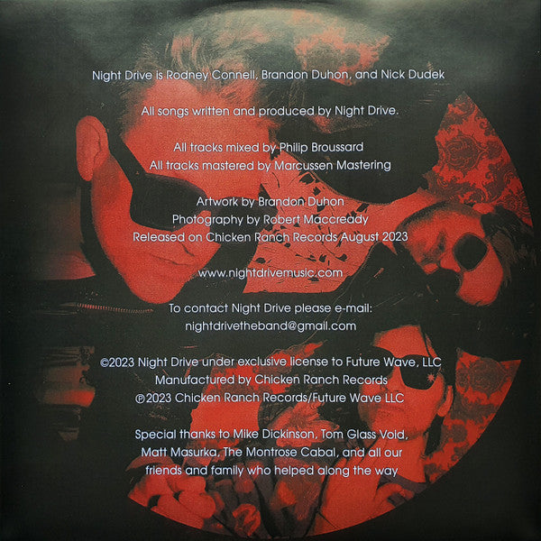Night Drive : Position II (12", EP, Ltd, Blu)