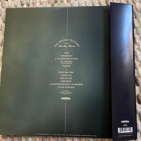 The Secret Sisters : Mind, Man, Medicine (LP, Album, Ltd, Jad)