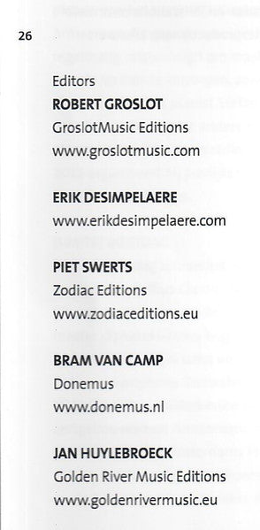 Focus Wind Quintet, Robert Groslot, Erik Desimpelaere, Piet Swerts, Bram Van Camp, Jan Huylebroeck : Hidden Facts : Flemish Music For Woodwinds & Piano (CD)