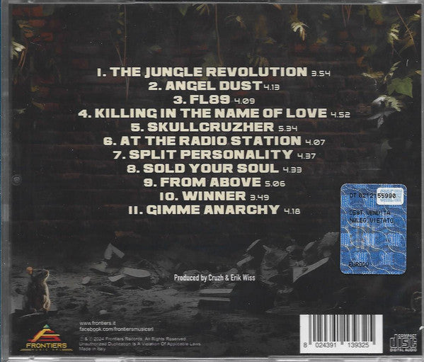 Cruzh : The Jungle Revolution (CD, Album)