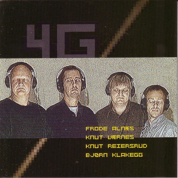Frode Alnæs, Knut Værnes, Knut Reiersrud, Bjørn Klakegg : 4G (2) : 4G (CD, Album)