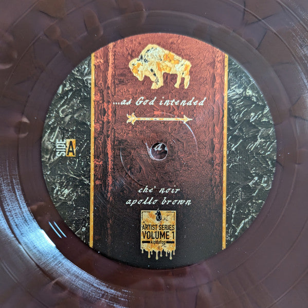 Apollo Brown & Che Noir : ...As God Intended (LP, Album, RP, Bro)