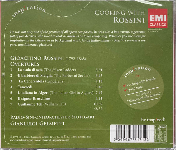 Various : Cooking With Rossini (CD)