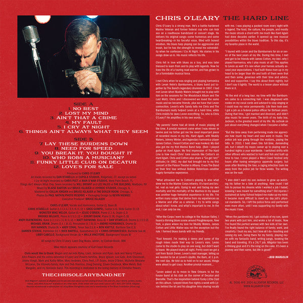 Chris O'Leary (2) : The Hard Line (LP, Album)