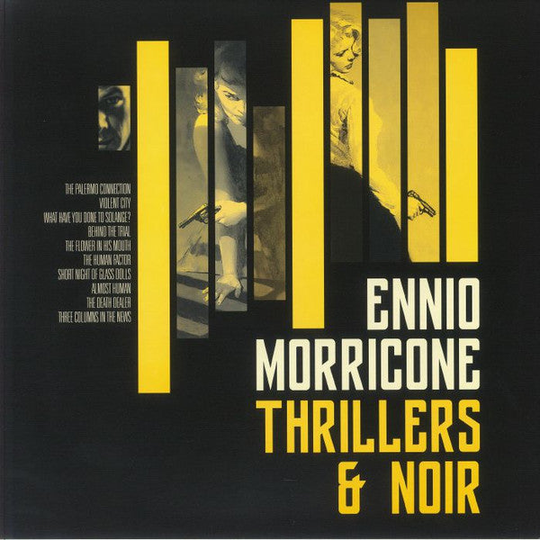 Ennio Morricone : Thrillers & Noir (LP, Comp, Cle)