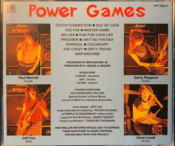 Jaguar (6) : Power Games (CD, Album, RM)