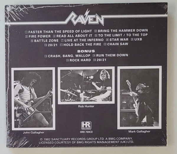 Raven (6) : Wiped Out (CD, Album, RE, RM, Sli)