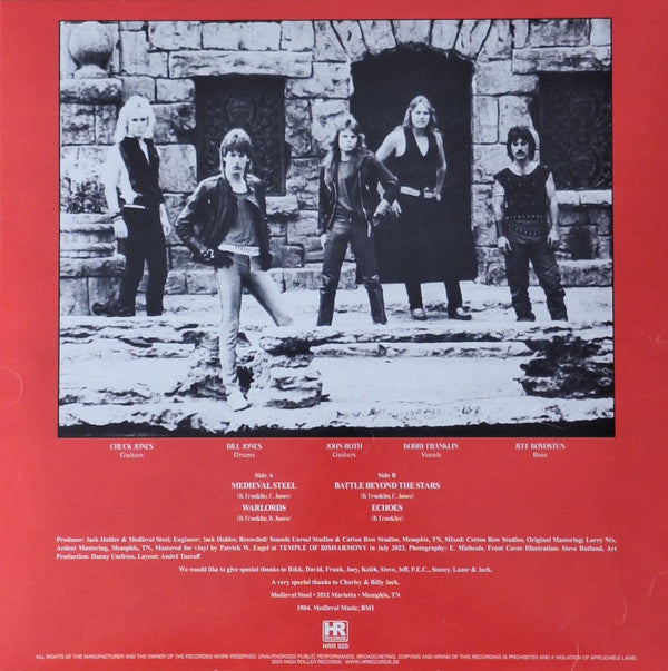 Medieval Steel : Medieval Steel (12", EP, Ltd, RE, RM)