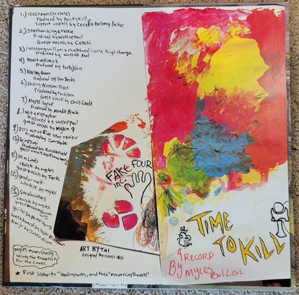 Myles Bullen : Timetokill (LP, Ltd, Mys)