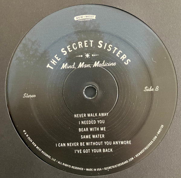 The Secret Sisters : Mind, Man, Medicine (LP, Album)