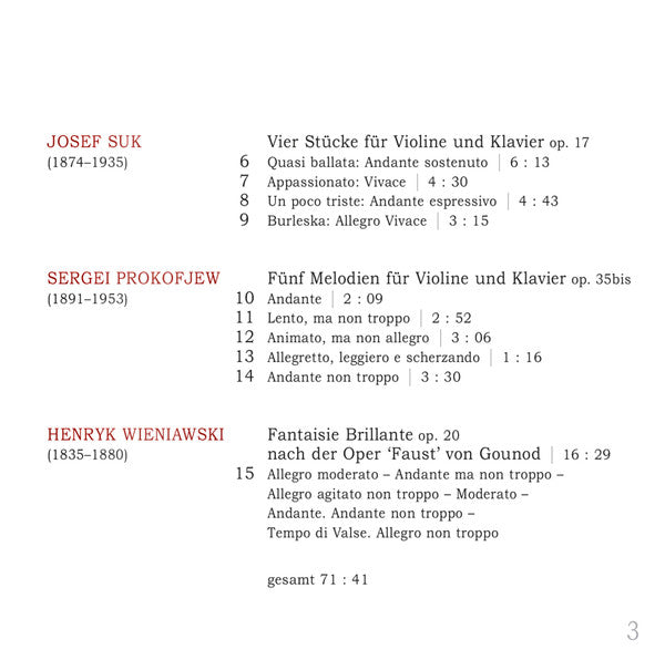 Milena Wilke, Tatiana Chernichka : Reise Durch Osteuropa (SACD, Hybrid, Multichannel)