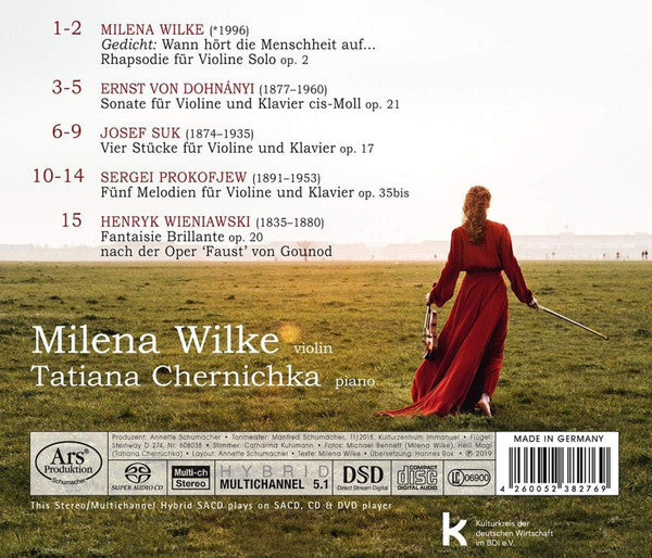 Milena Wilke, Tatiana Chernichka : Reise Durch Osteuropa (SACD, Hybrid, Multichannel)