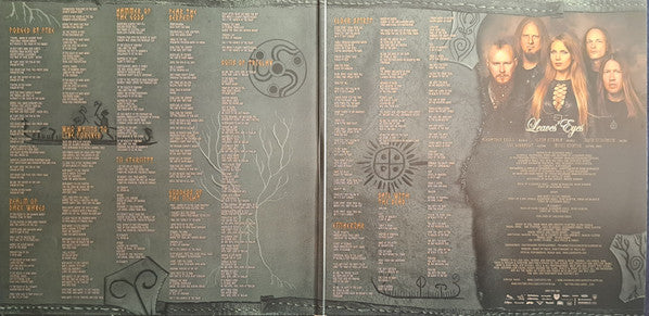 Leaves' Eyes : Myths Of Fate (LP, Album, Ltd, Whi)