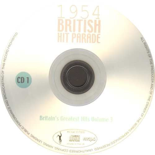 Various : 1954 British Hit Parade - Britain's Greatest Hits Volume 3 (4xCD, Comp)
