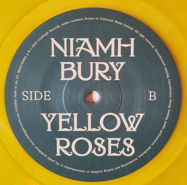 Niamh Bury : Yellow Roses (LP, Album, Ltd, Yel)