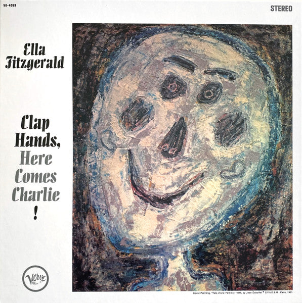 Ella Fitzgerald : Clap Hands, Here Comes Charlie! (LP, Album, RE, RP, 180)