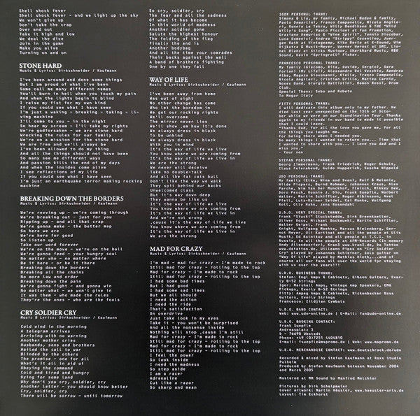 U.D.O. (2) : Mission No. X (LP, Album, Ltd, RE, Pur)