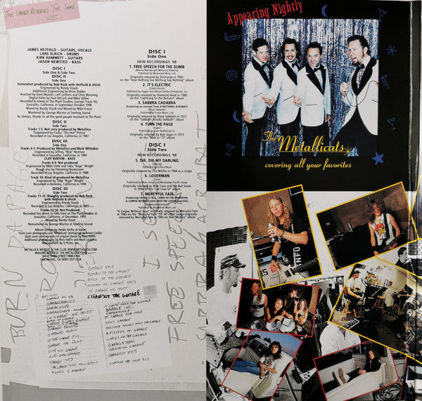 Metallica : Garage Inc. (LP, Album + 3xLP, Comp + Ltd, RE, Blu)