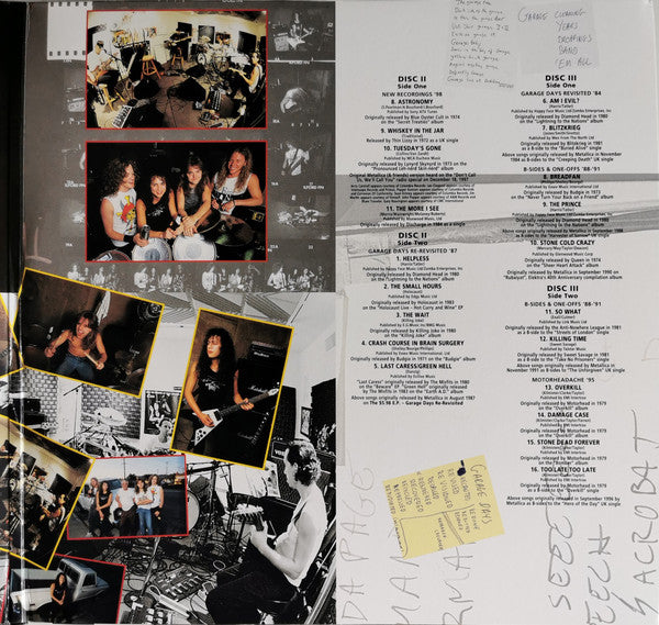 Metallica : Garage Inc. (LP, Album + 3xLP, Comp + Ltd, RE, Blu)