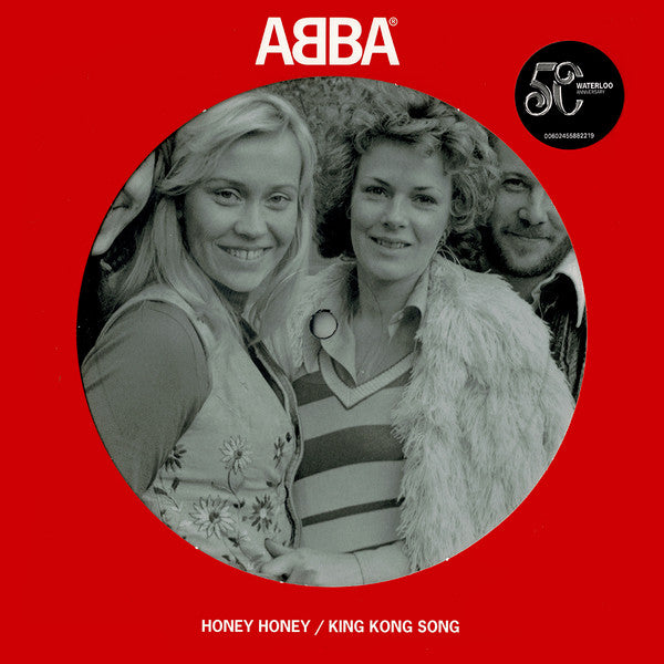 ABBA : Honey Honey / King Kong Song (7", Single, Pic, RE)