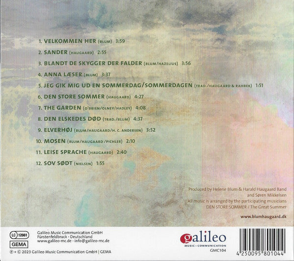 Helene Blum & Harald Haugaard Band : Den Store Sommer (CD, Album)