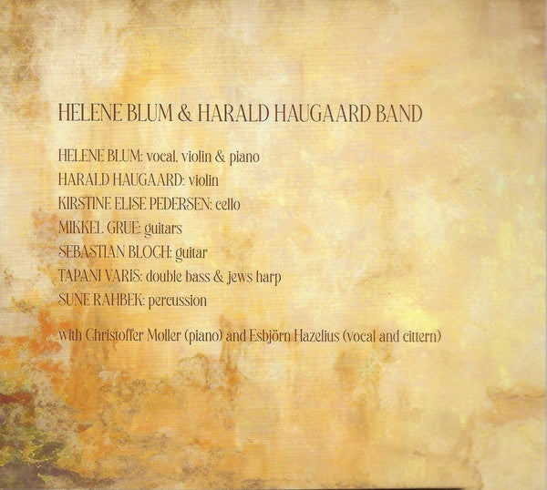 Helene Blum & Harald Haugaard Band : Den Store Sommer (CD, Album)