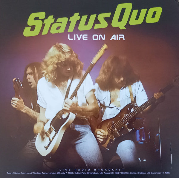 Status Quo : Live On Air (LP, Comp, Unofficial, 180)