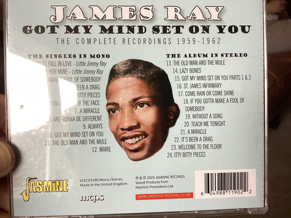 James Ray (2) : Got My Mind Set On You (CD, Comp)