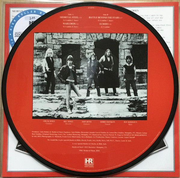 Medieval Steel : Medieval Steel (12", MiniAlbum, Ltd, Num, Pic, RE, RM)