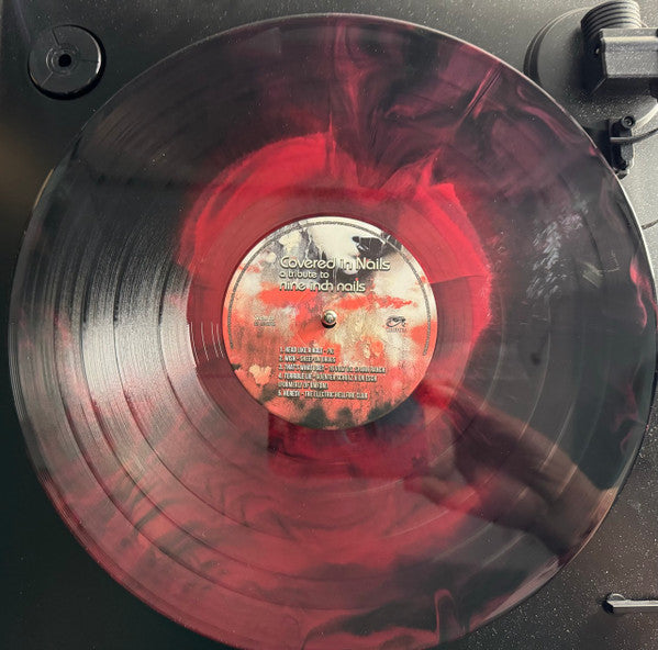 Various : Covered In Nails (A Tribute To Nine Inch Nails) (LP, Comp, Ltd, Red)