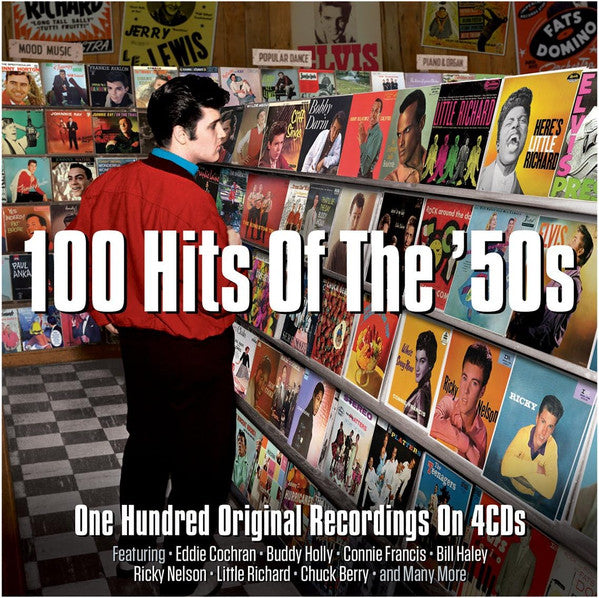 Various : 100 Hits Of The 50s (4xCD, Comp + Box)