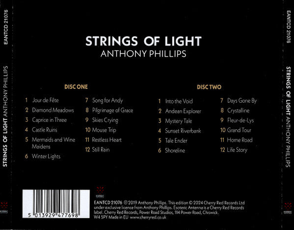 Anthony Phillips : Strings Of Light (2xCD, Album, RE)
