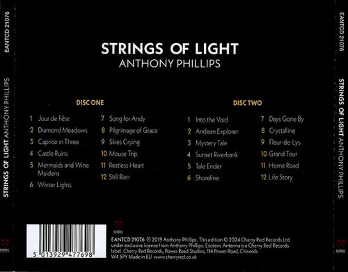 Anthony Phillips : Strings Of Light (2xCD, Album, RE)
