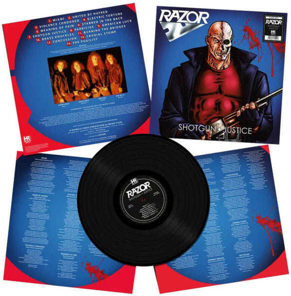 Razor (2) : Shotgun Justice (LP, Album, RE, RP)