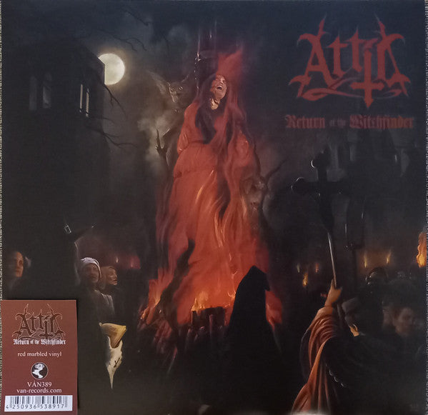 Attic (7) : Return Of The Witchfinder (LP, Album, Ltd, Red)