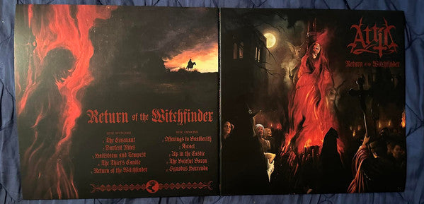 Attic (7) : Return Of The Witchfinder (LP, Album, Ltd, Red)