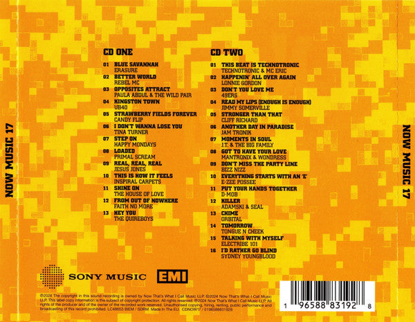 Various : Now That's What I Call Music 17 (2xCD, Comp, RE)