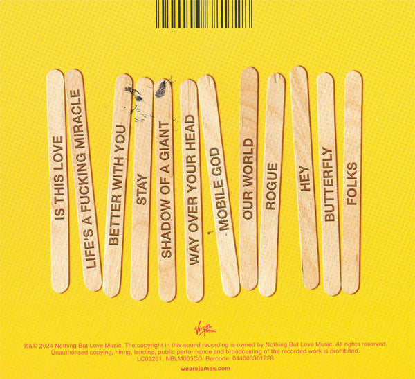 James : Yummy (CD, Album)