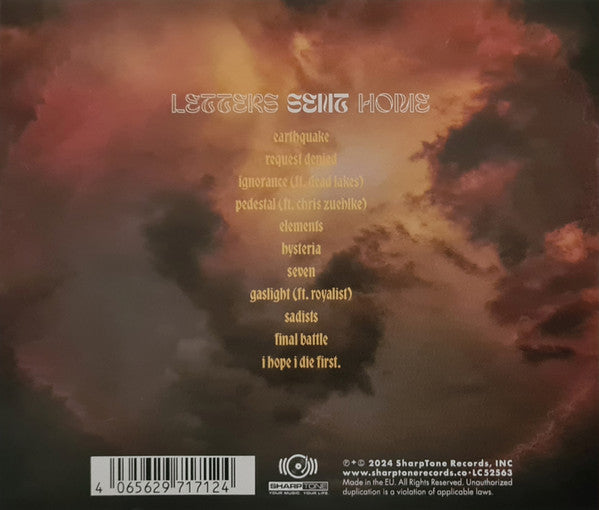 Letters Sent Home (2) : Forever Undone (CD, Album, Jew)