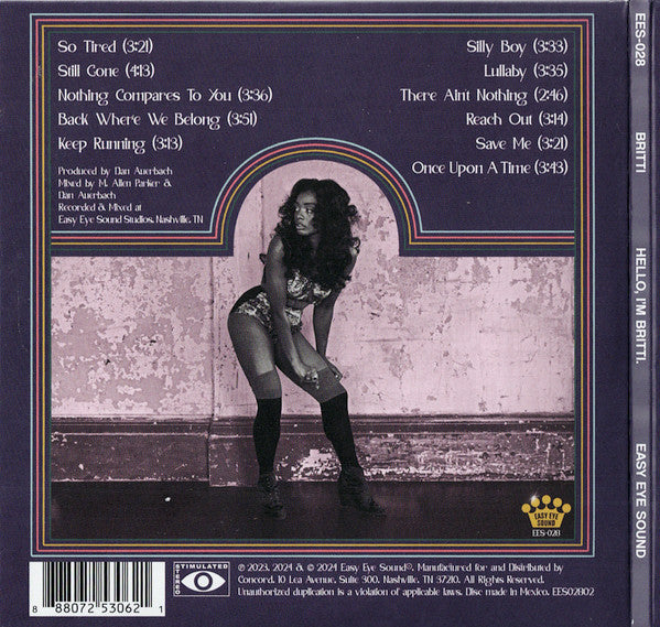 Britti (2) : Hello, I'm Britti (CD, Album)