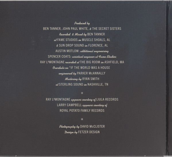 The Secret Sisters : Mind, Man, Medicine (CD, Album)