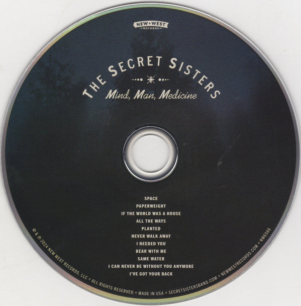 The Secret Sisters : Mind, Man, Medicine (CD, Album)